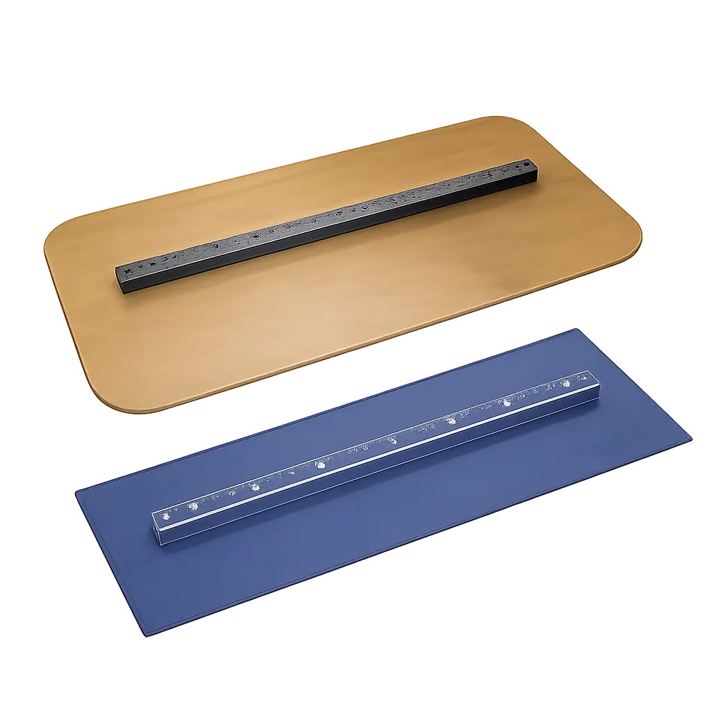 Blue & Gold Finish Blades